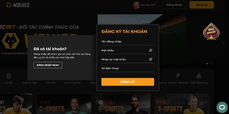 Điền thông tin cá nhân Debet