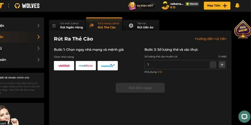Kiểm tra thông tin cá nhân tại Debet