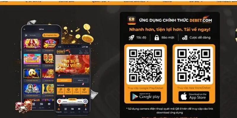 Tải app Debet cho Android